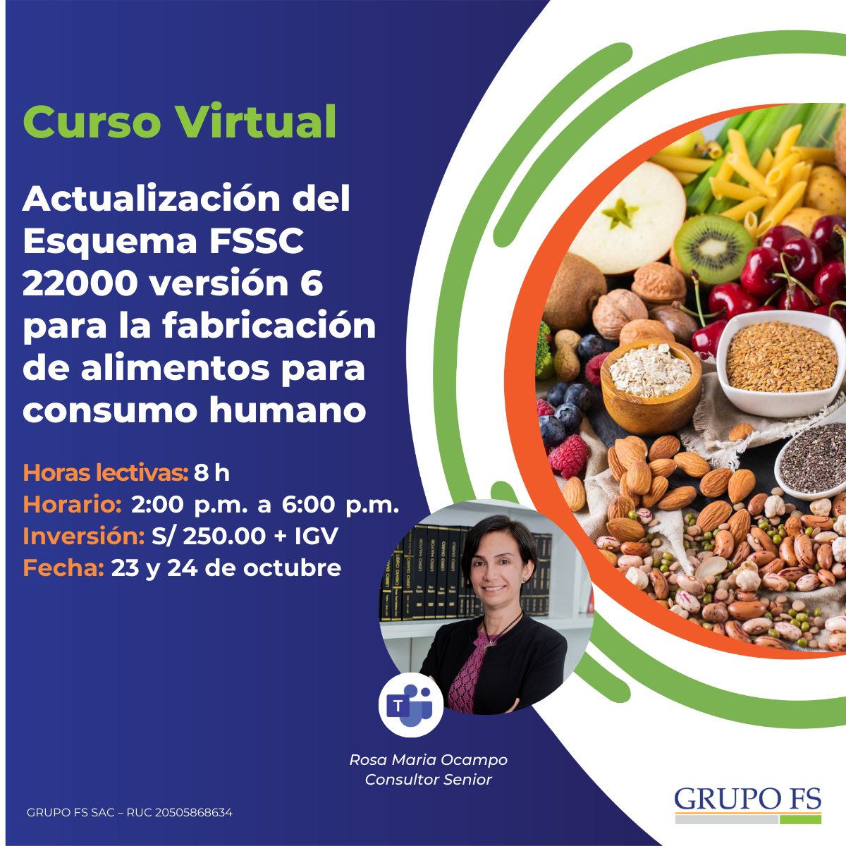 CURSO FSSC ALIMENTOS - AT